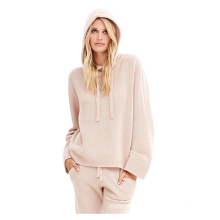 PK18A74HX Women 's 100%Cashmere Hoodie Set